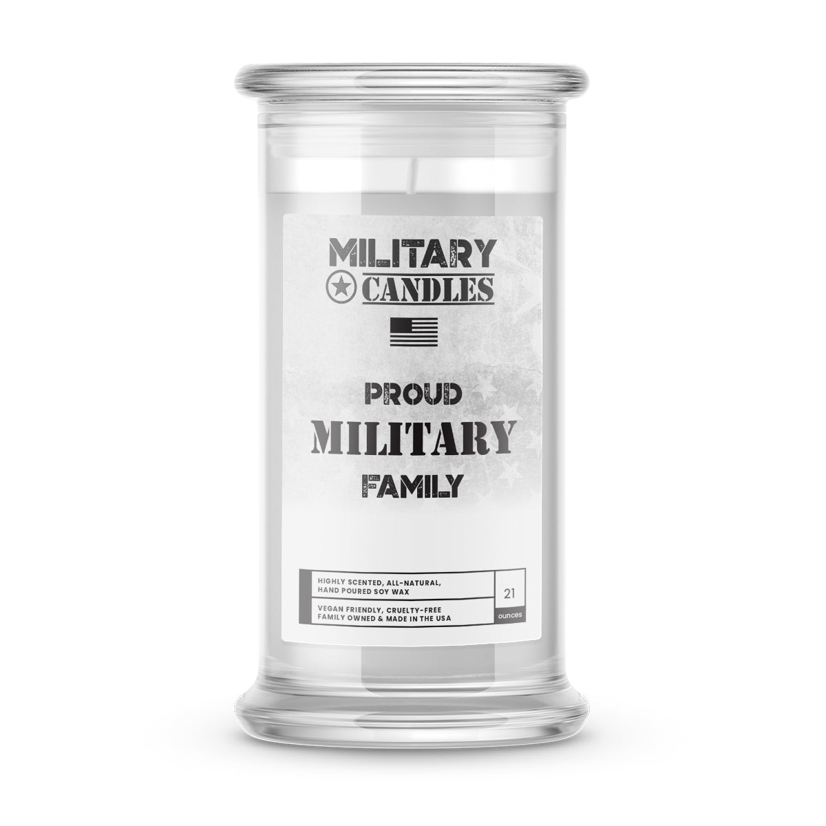 Proud MILITARY Family | Military Candles