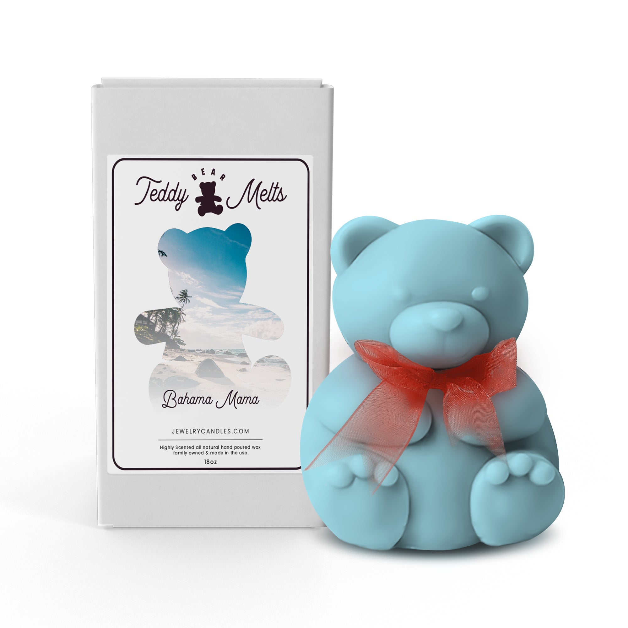 Bahama Mama GIANT Teddy Bear Wax Melts