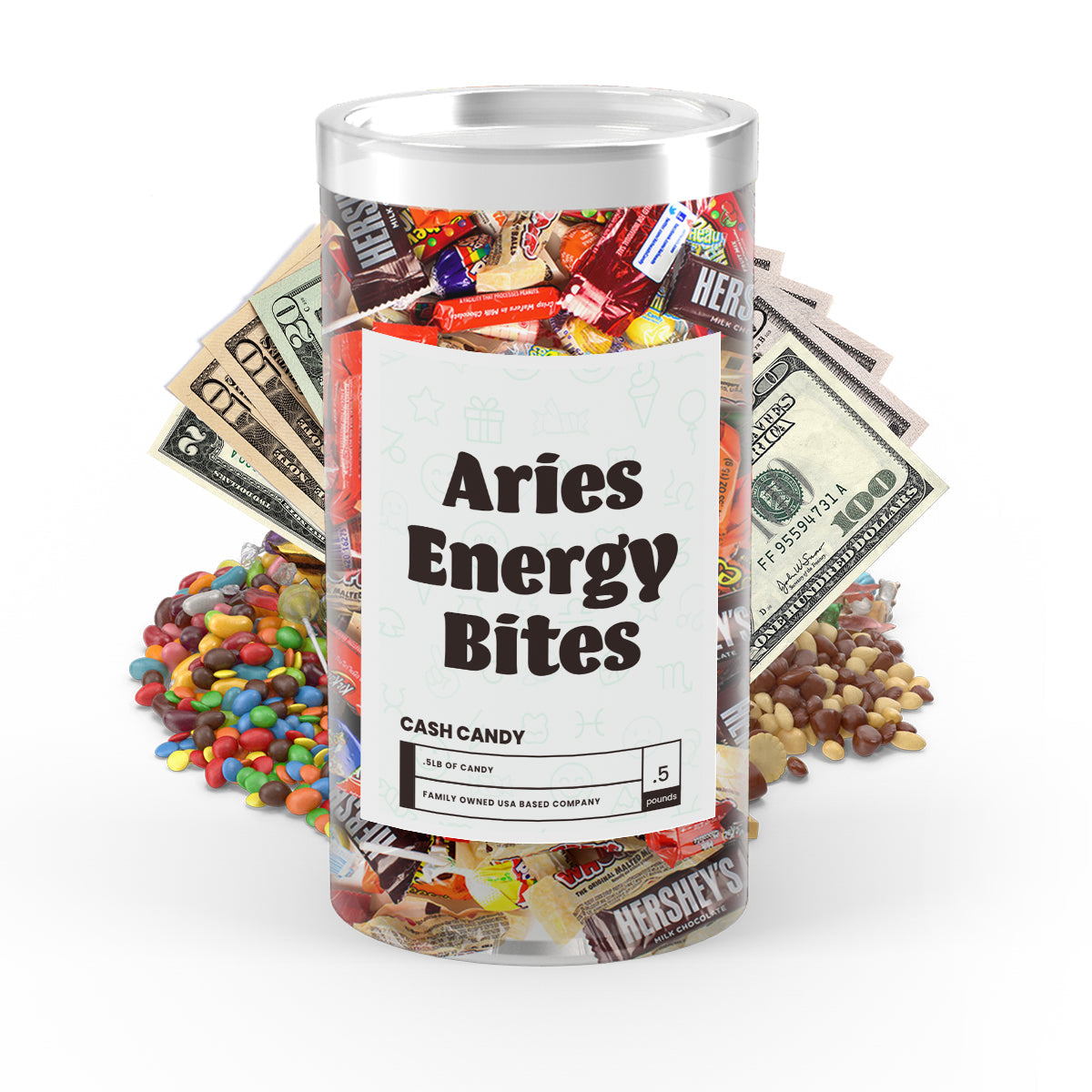 Aries Energy Bites Cash Candy