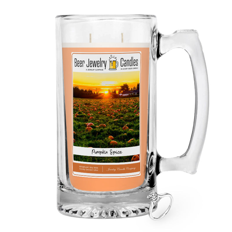 Pumpkin Spice Beer Jewelry Candle