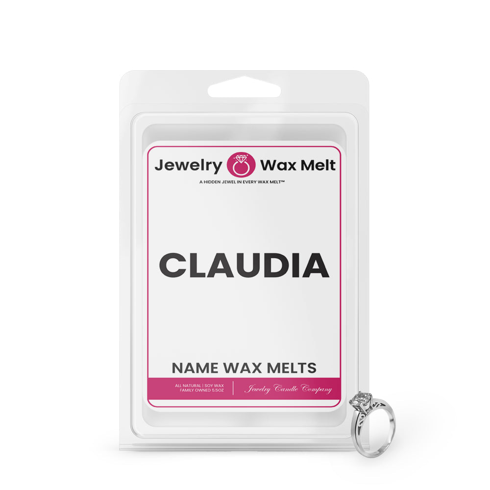 CLAUDIA Name Jewelry Wax Melts