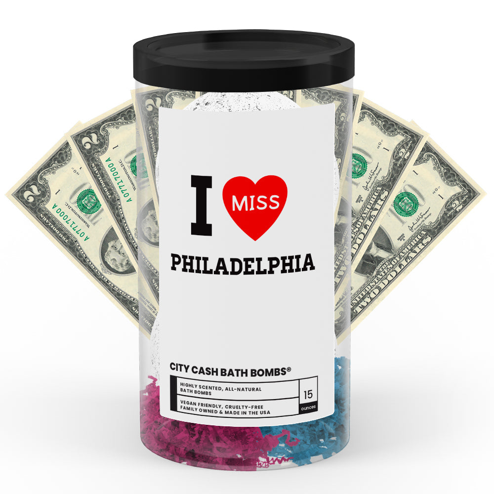 I miss Philadelphia City Cash Bath Bombs