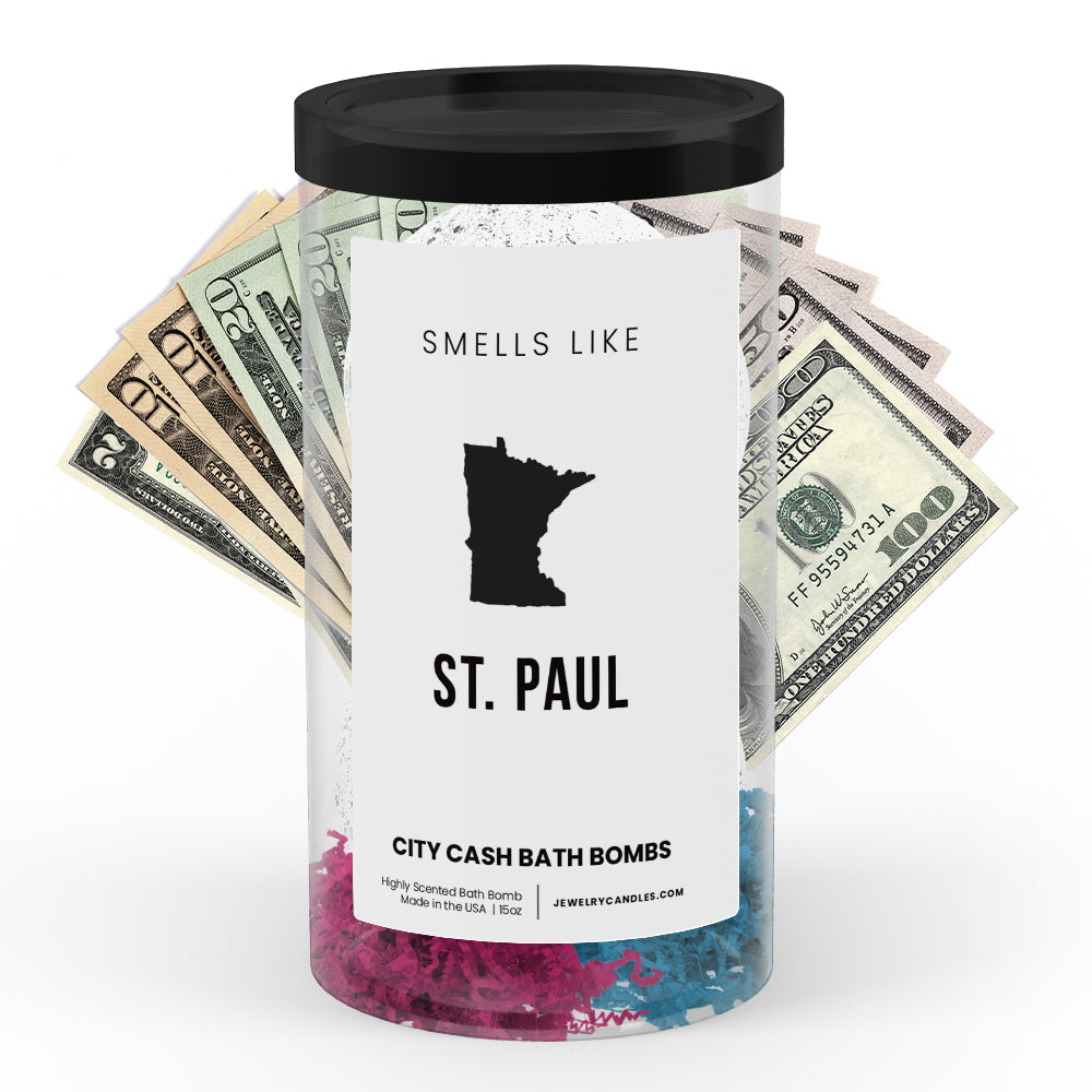 Smells Like St. Paul City Cash Bath Bombs