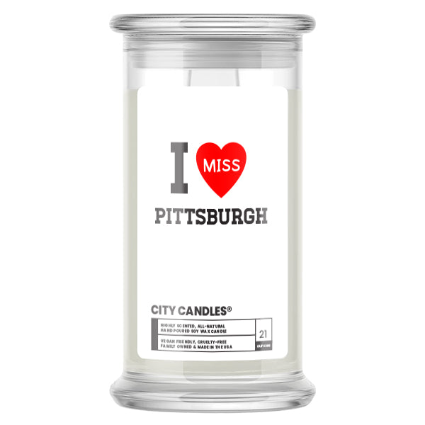 I miss Pittsburgh City Candles