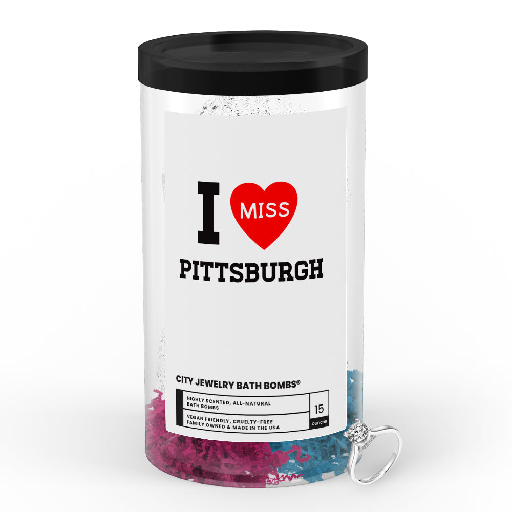 I miss Pittsburgh City Jewelry Bath Bombs
