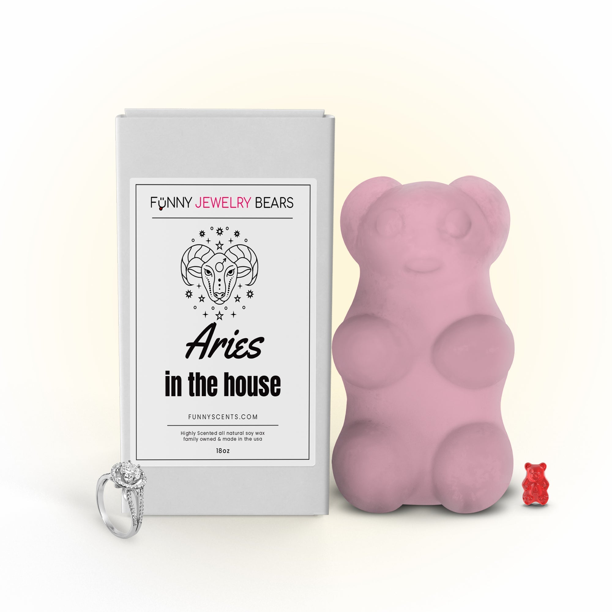 Arise in The House Funny Jewelry Bear Wax Melts