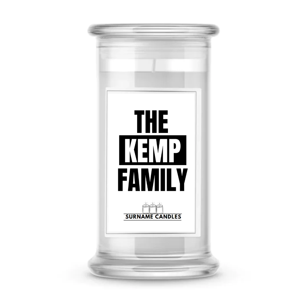The Kemp Family | Surname Candles