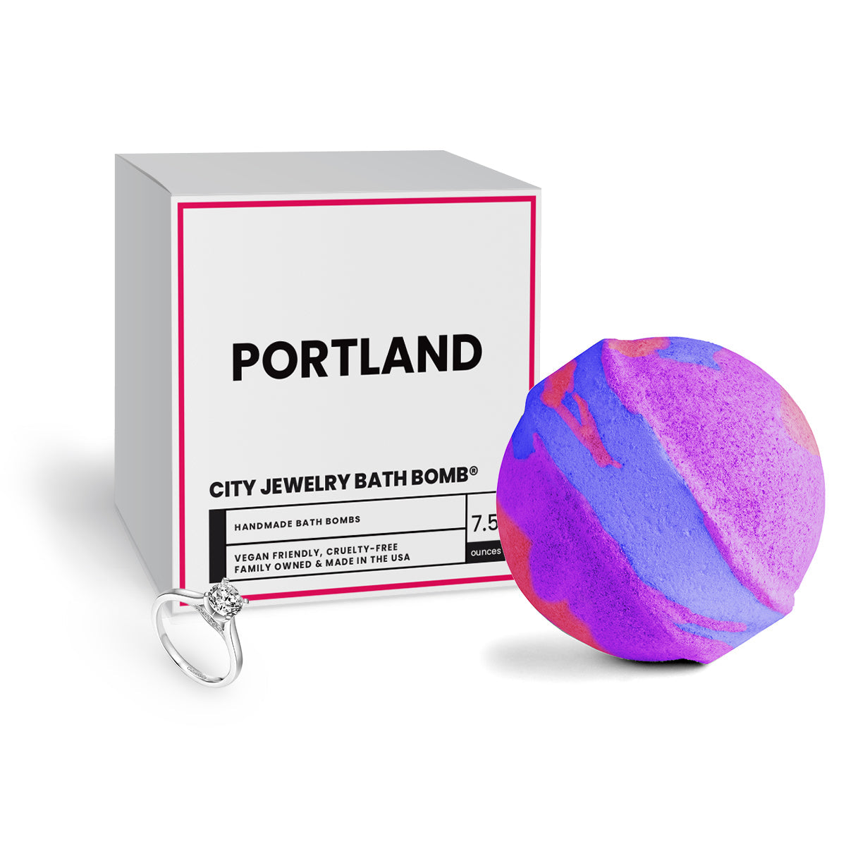 Portland City Jewelry Bath Bomb