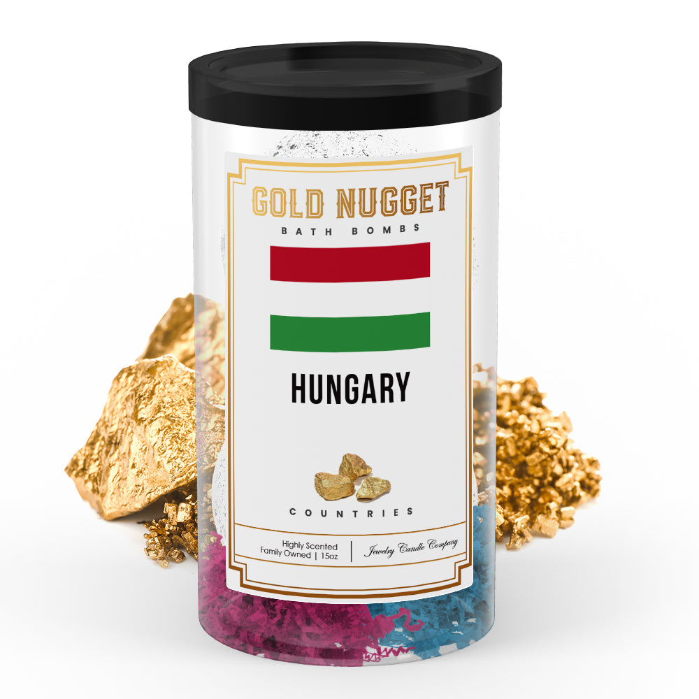 Hungary Countries Gold Nugget Bath Bombs