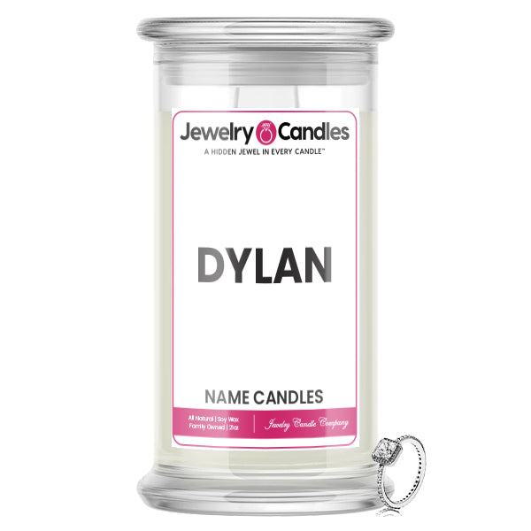 DYLAN Name Jewelry Candles
