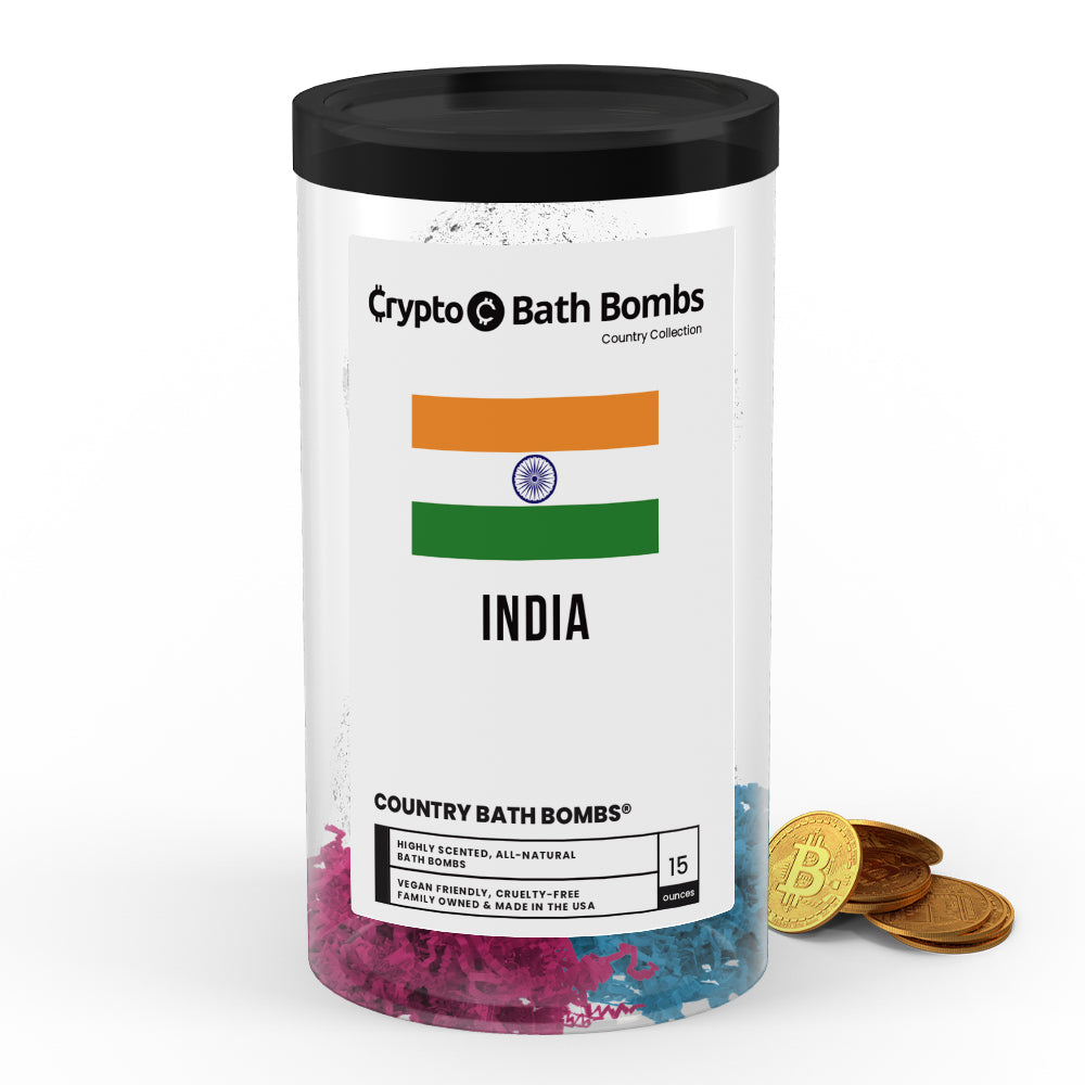 India Country Crypto Bath Bombs