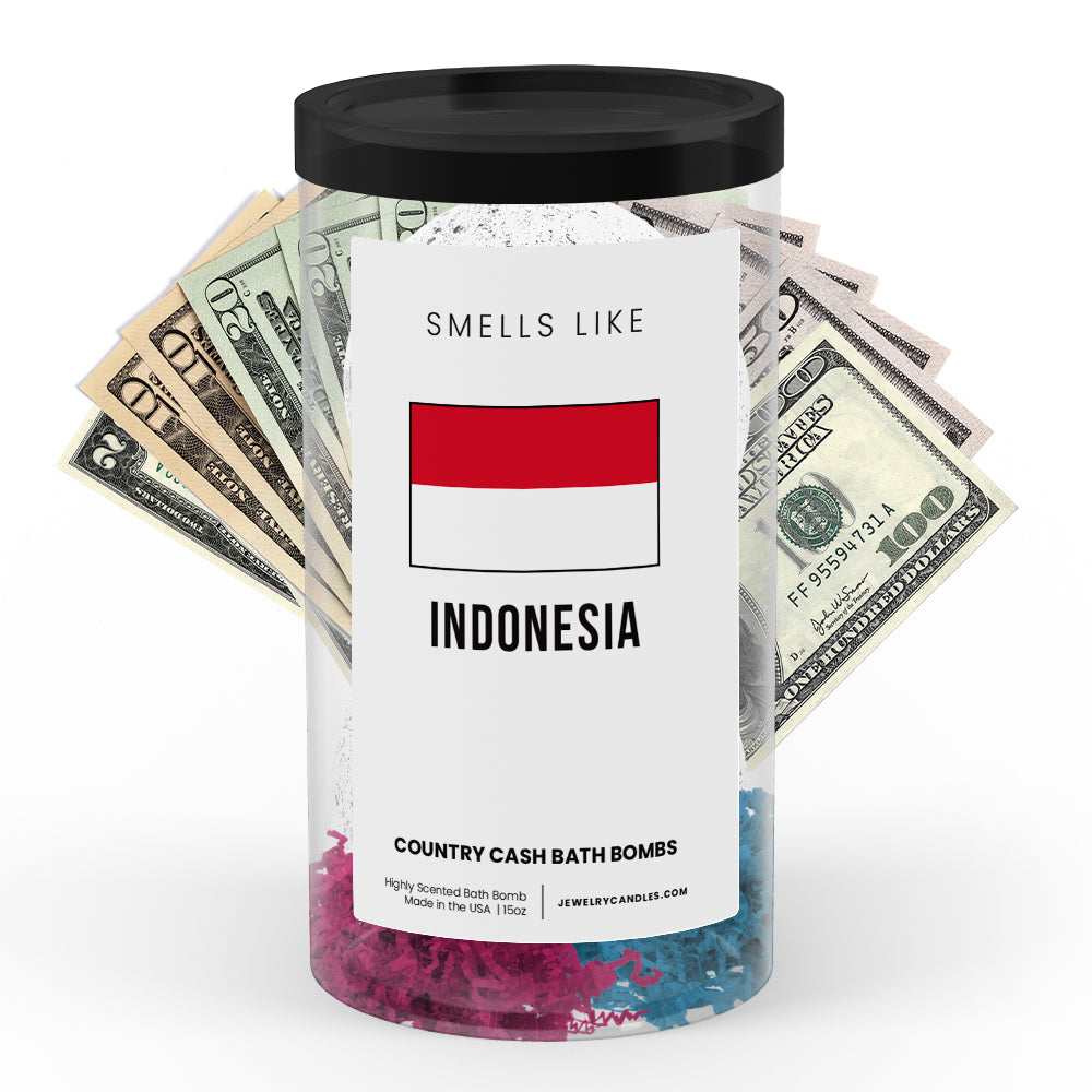 Smells Like Indonesia Country Cash Bath Bombs