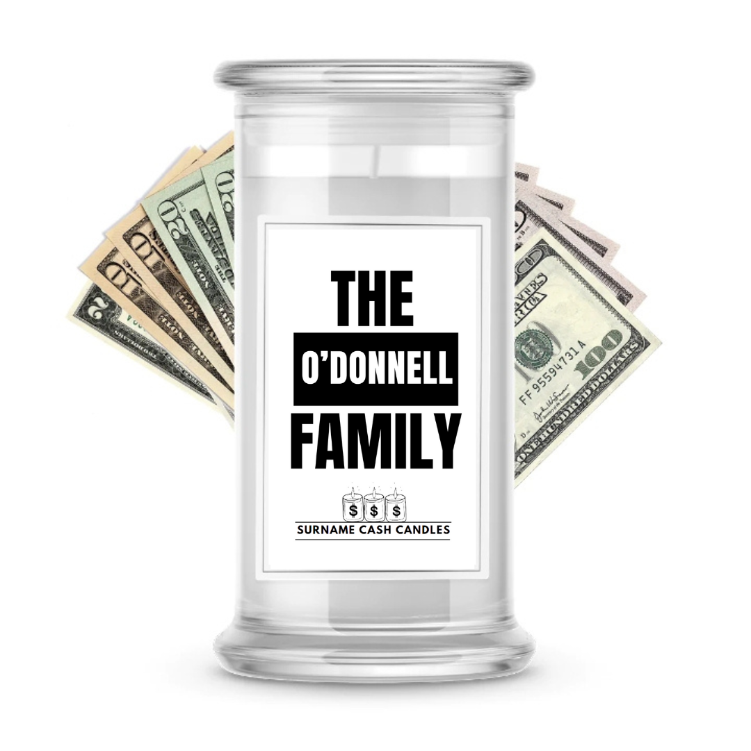 The O'Donnell Family | Surname Cash Candles