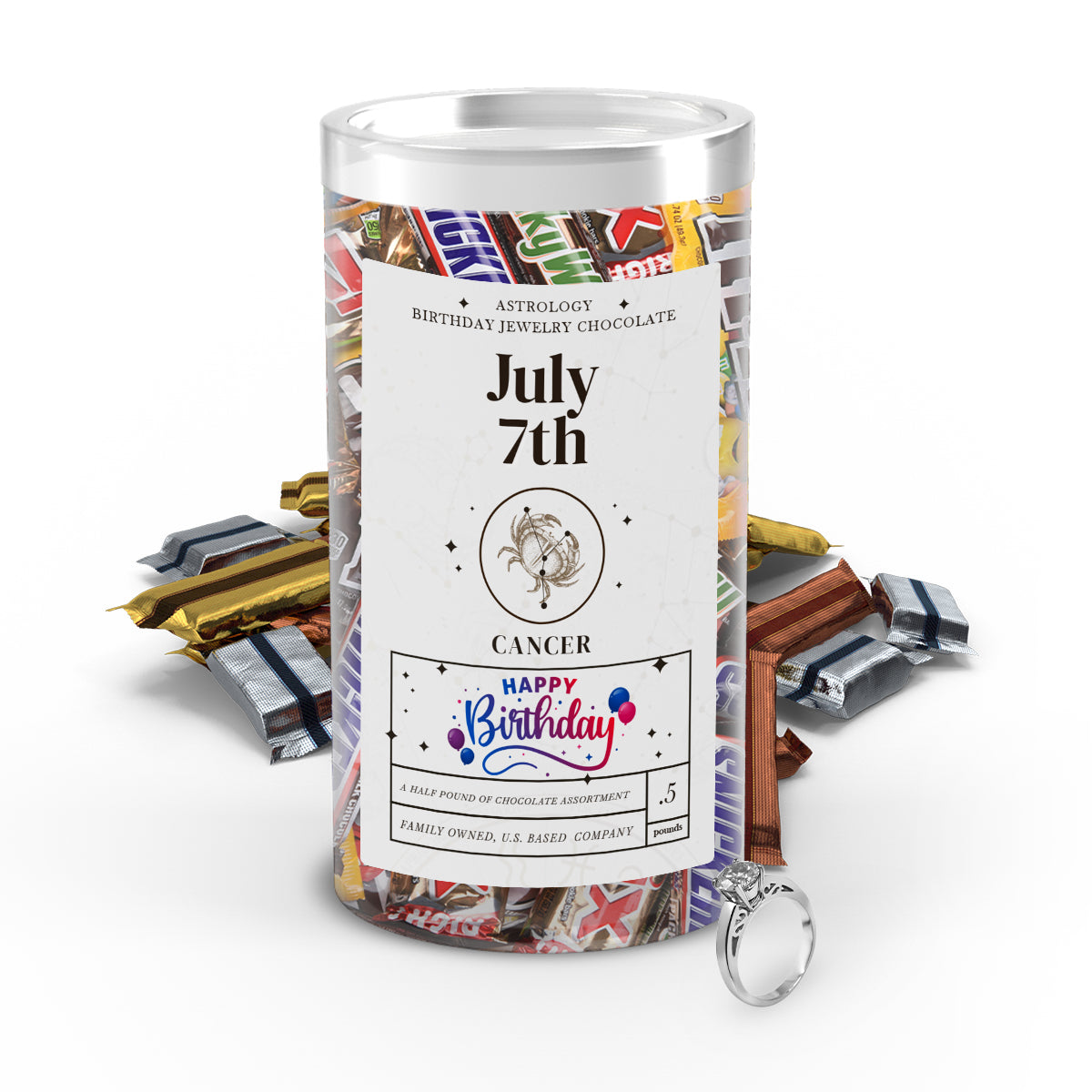 CANCER | ASTROLOGY BIRTHDAY JEWELRY CHOCOLATE