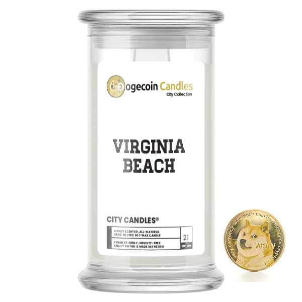 Virginia Beach City DogeCoin Candles