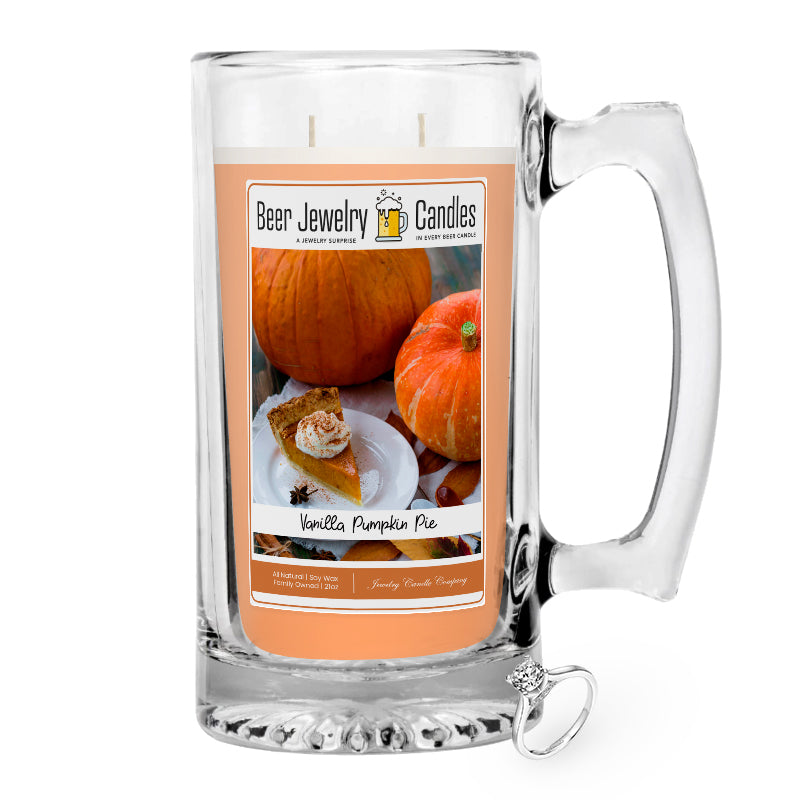 Vanilla Pumpkin Pie Beer Jewelry Candle