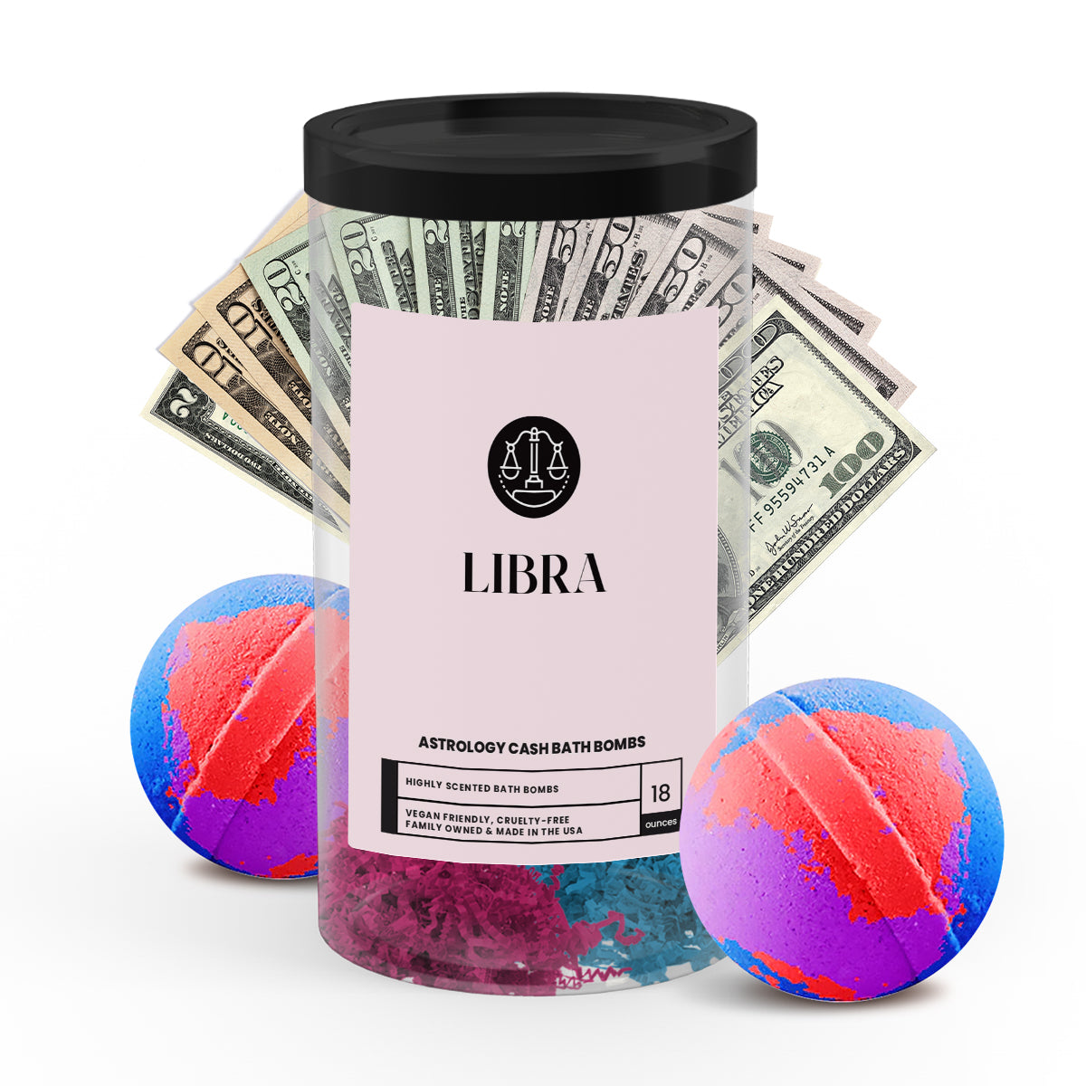 Libra Astrology Cash Bath Bombs