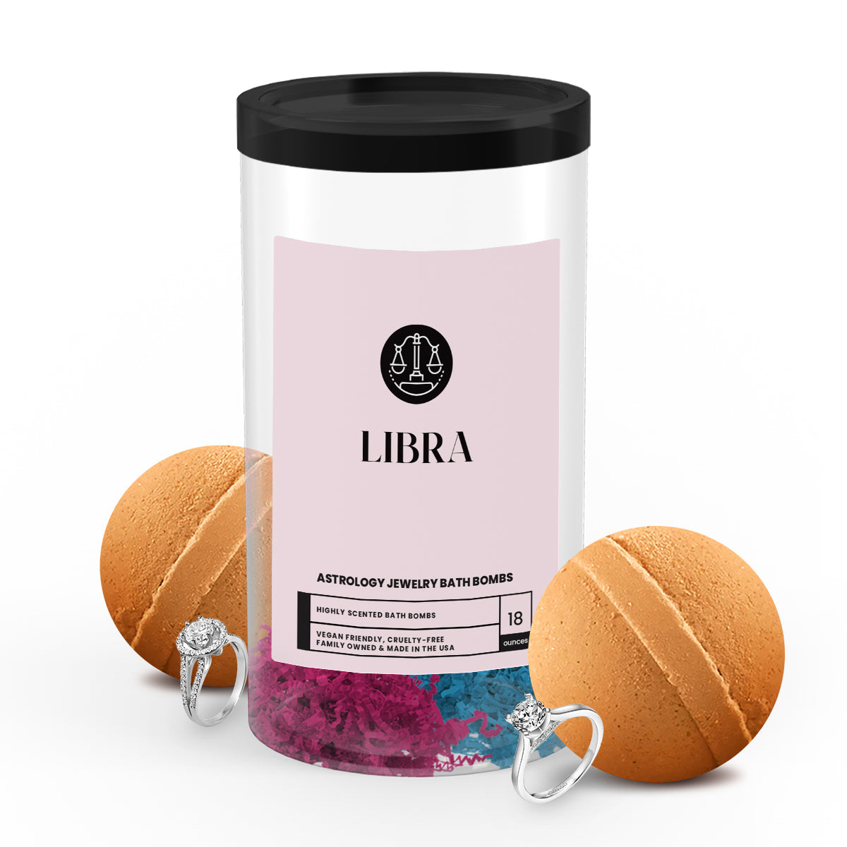Libra Astrology Jewelry Bath Bombs