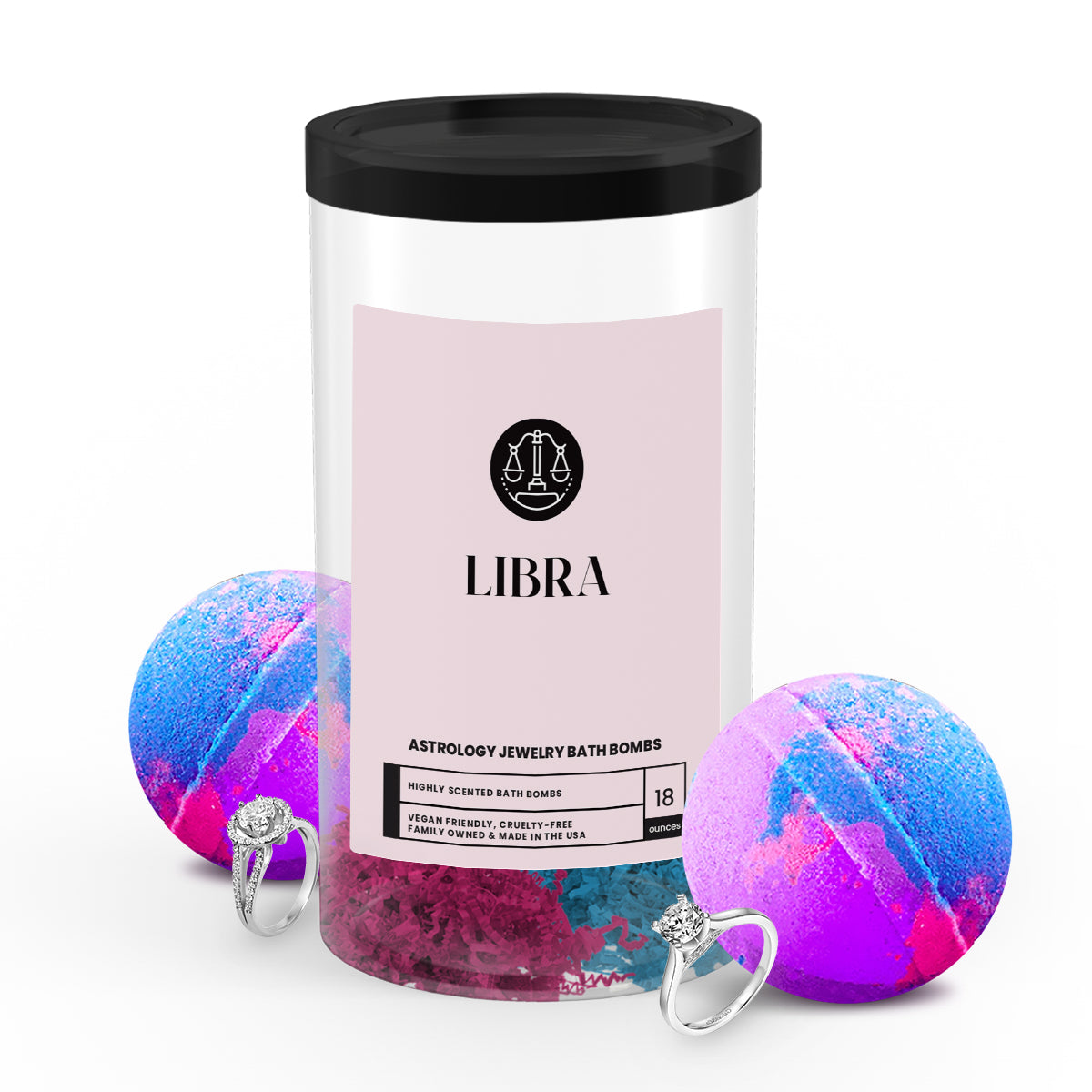 Libra Astrology Jewelry Bath Bombs