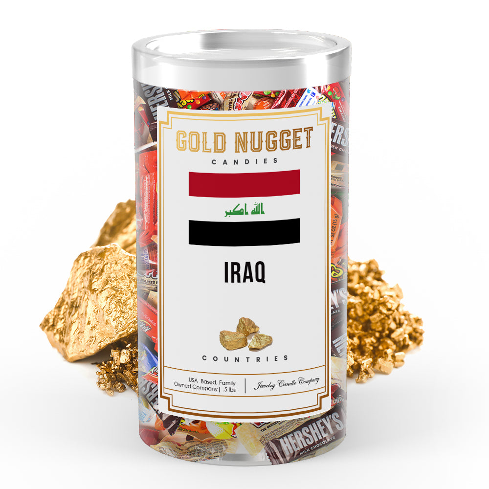 Iraq Countries Gold Nugget Candy