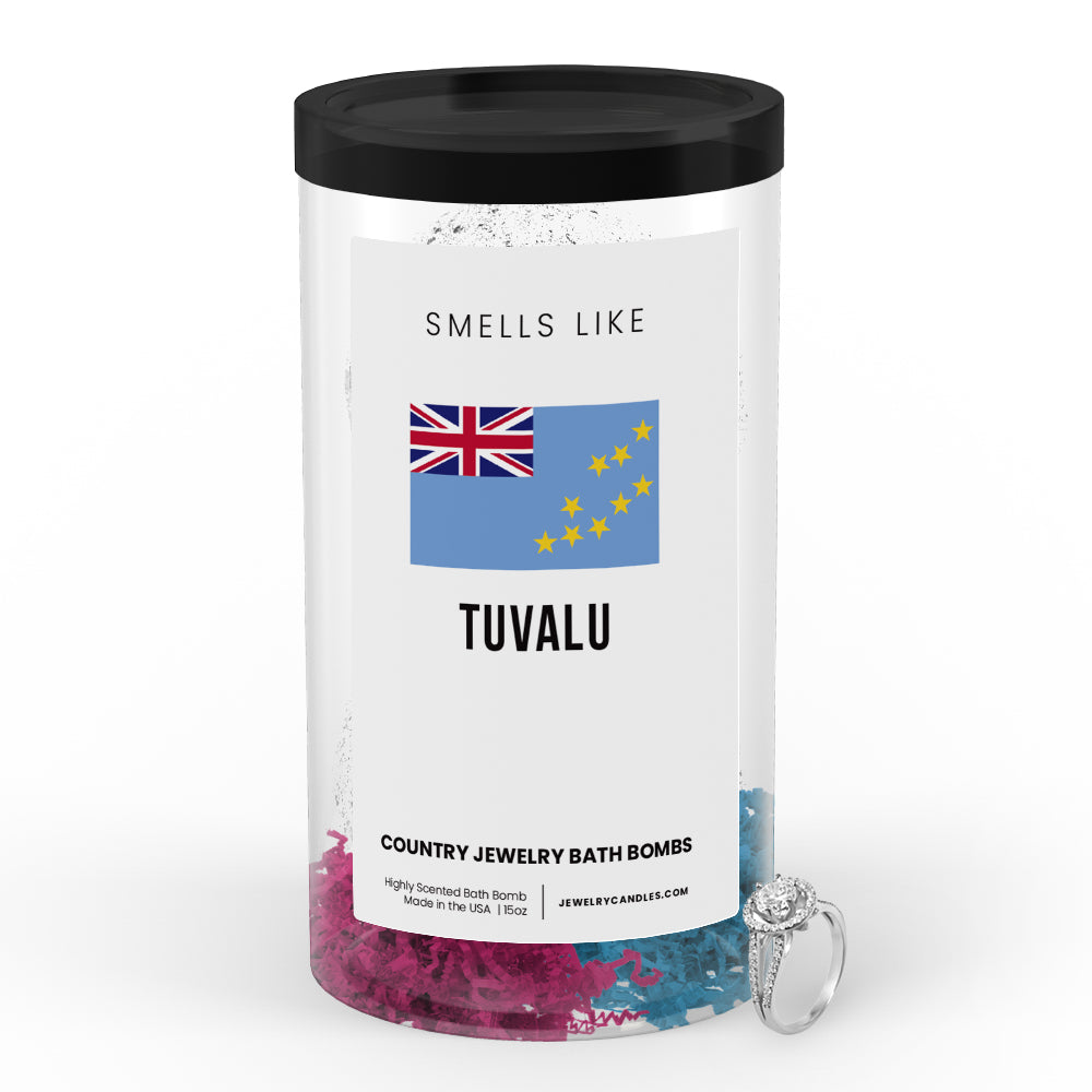 Smells Like Tuvalu Country Jewelry Bath Bombs