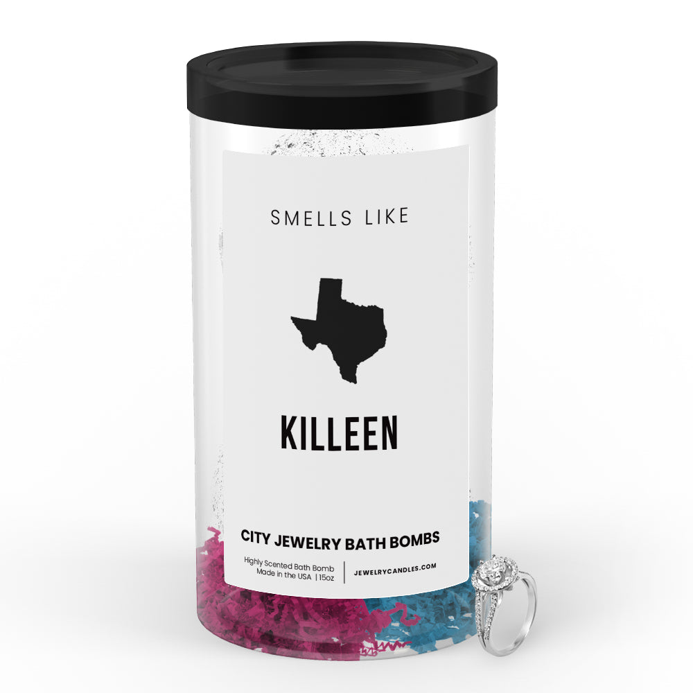 Smells Like Killeen City Jewelry Bath Bombs