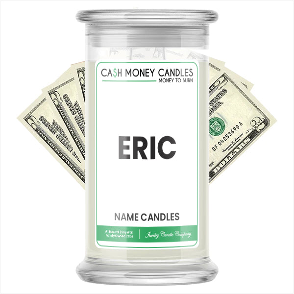 ERIC Name Cash Candles