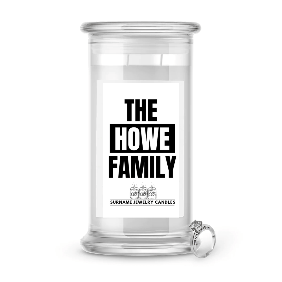 The Howe Family | Surname Jewelry Candles