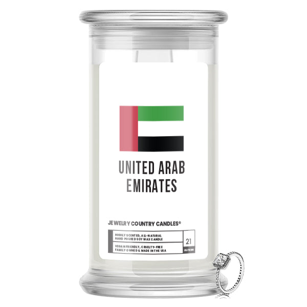United Arab Emirates Jewelry Country Candles