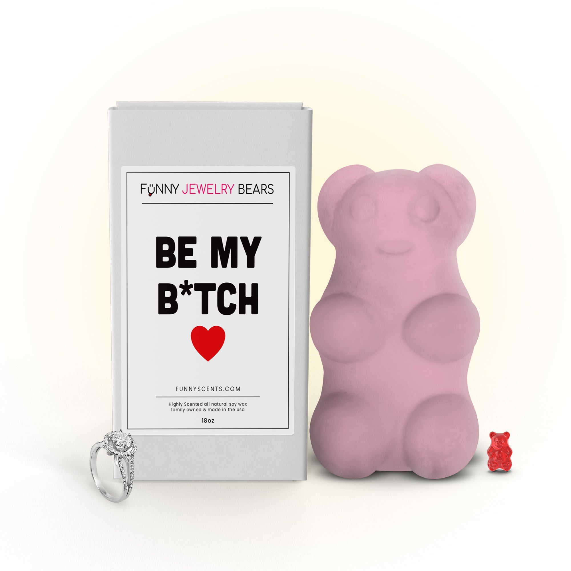 Be My B*tch Funny Jewelry Bear Wax Melts