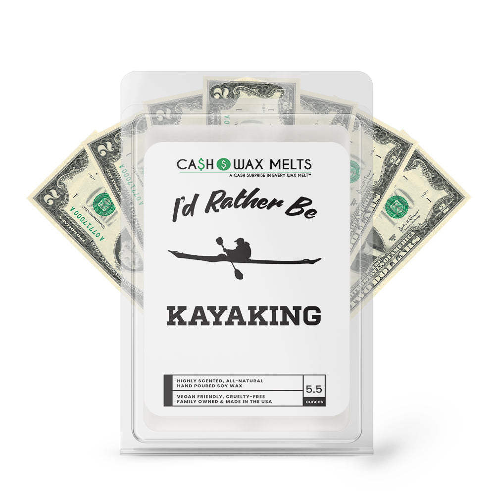 I'd rather be Kayaking Cash Wax Melts