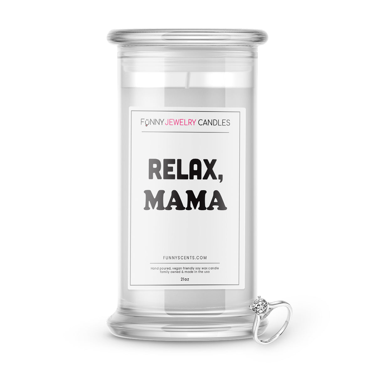 Relax, MAMA Jewelry Funny Candles