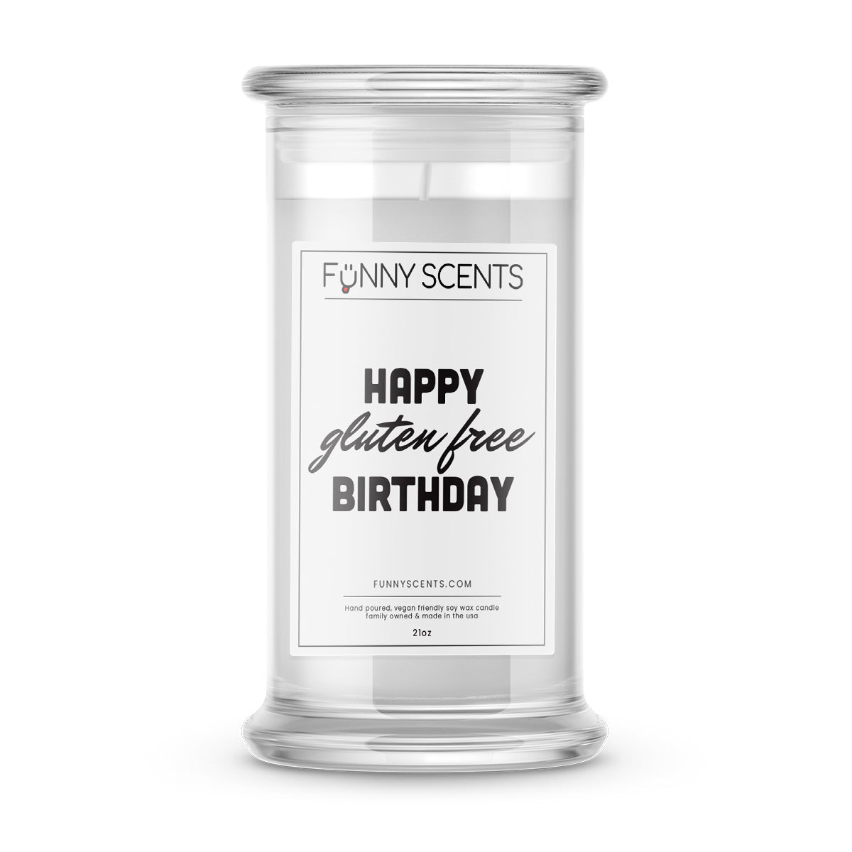 Happy Gluten Free Birthday Funny Candles