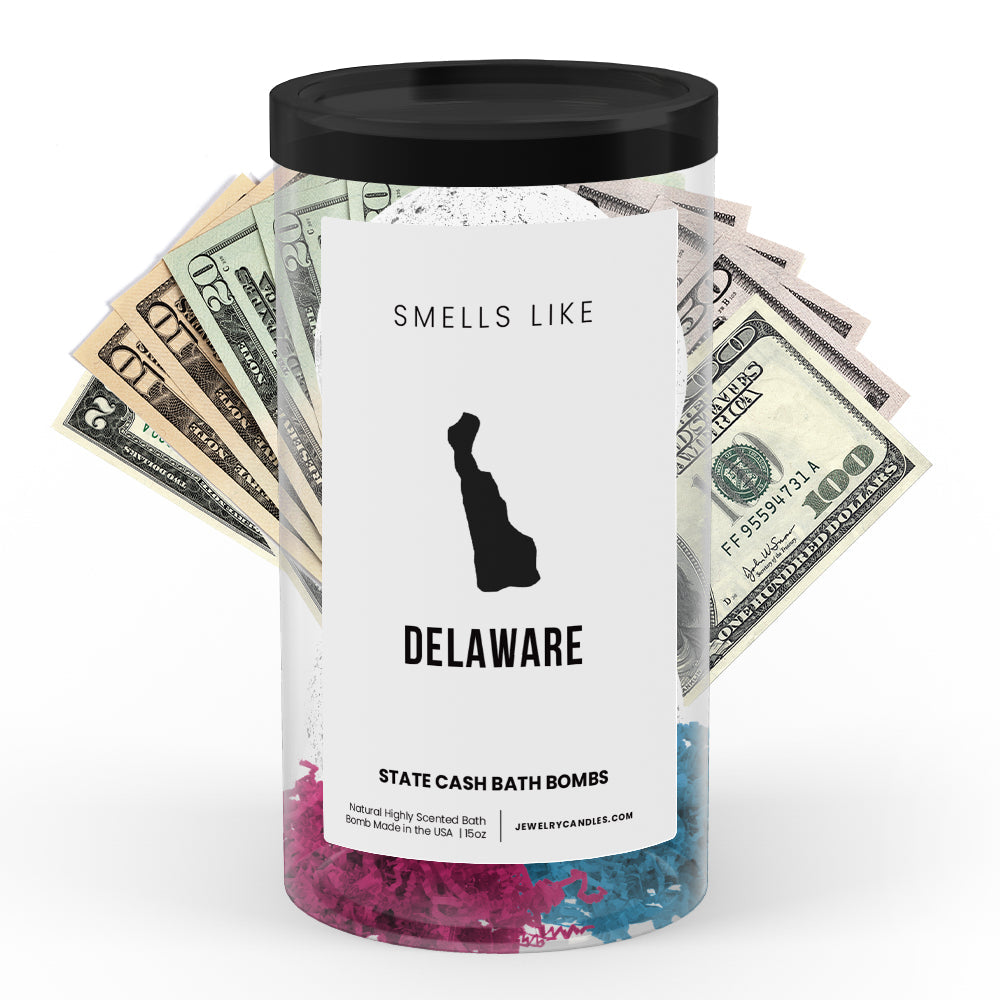 Smells Like Delaware State Cash Bath Bombs