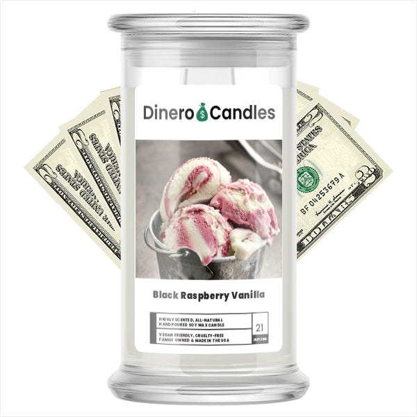 Black Raspberry & Vanilla - Dinero Candles