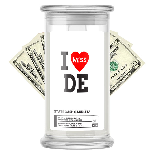 I miss DE State Cash Candle