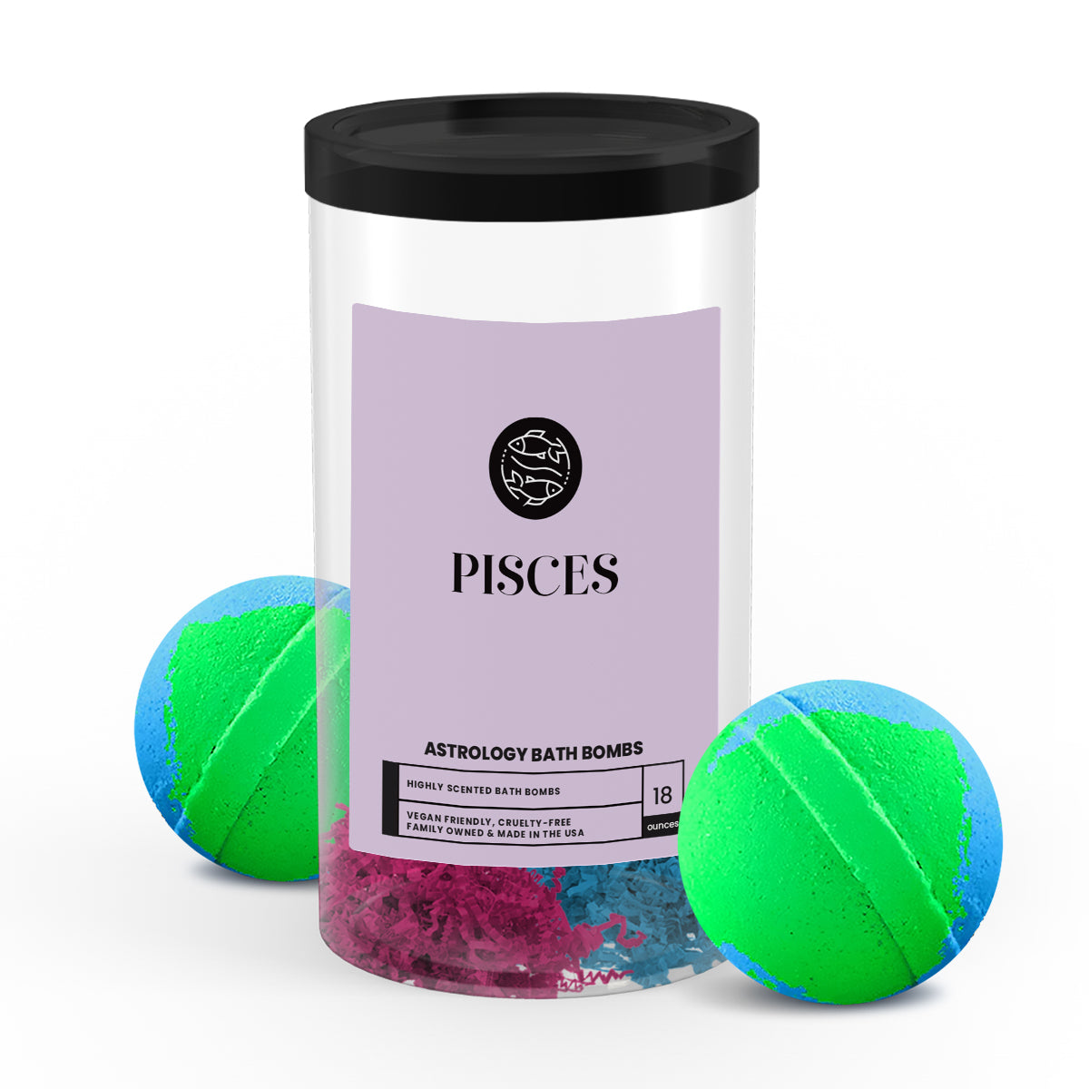 Pisces Astrology Bath Bombs