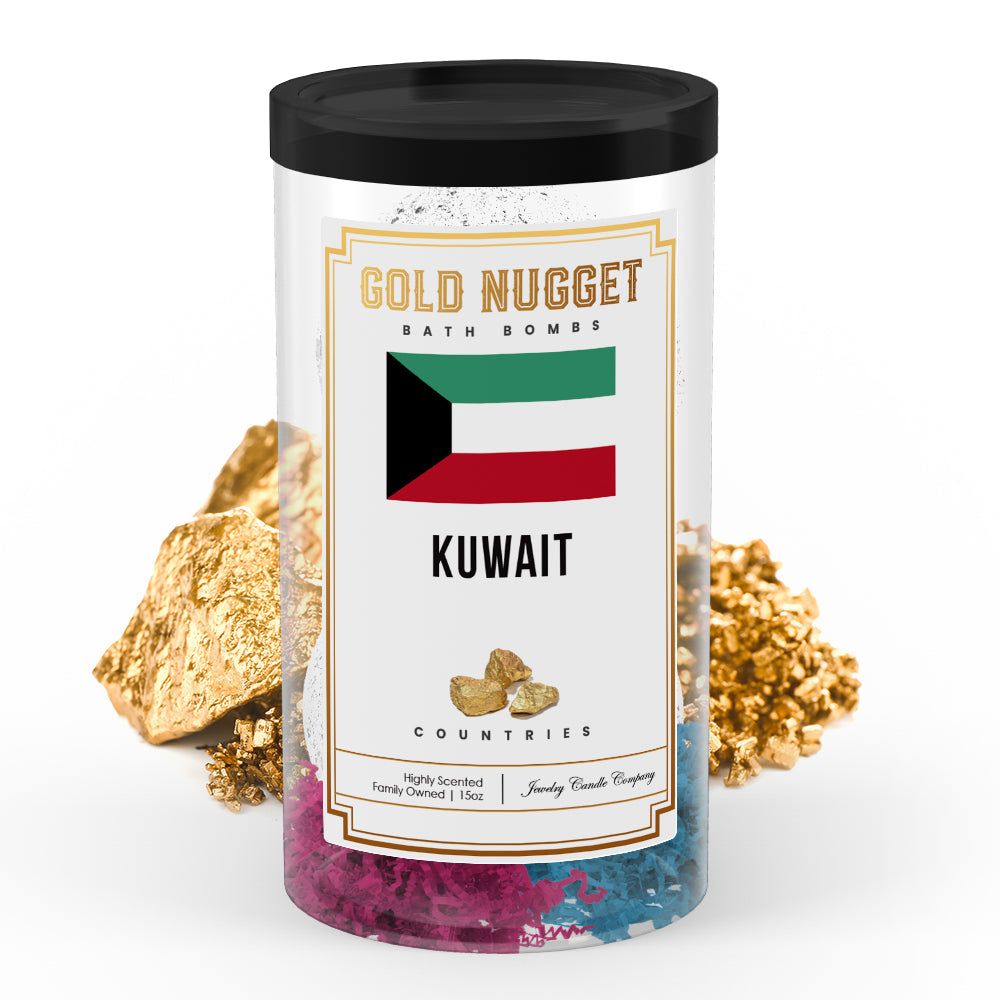 Kuwait Countries Gold Nugget Bath Bombs