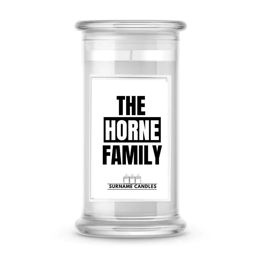 The Horne Family | Surname Candles