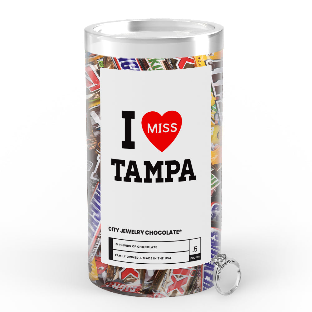 I miss Tampa City Jewelry Chocolate