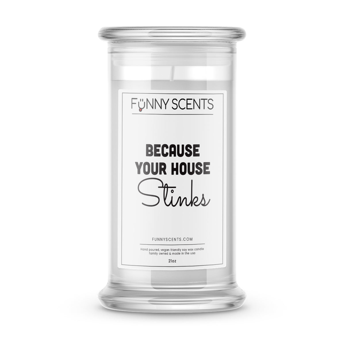 Because Your House Stinks Funny Candles
