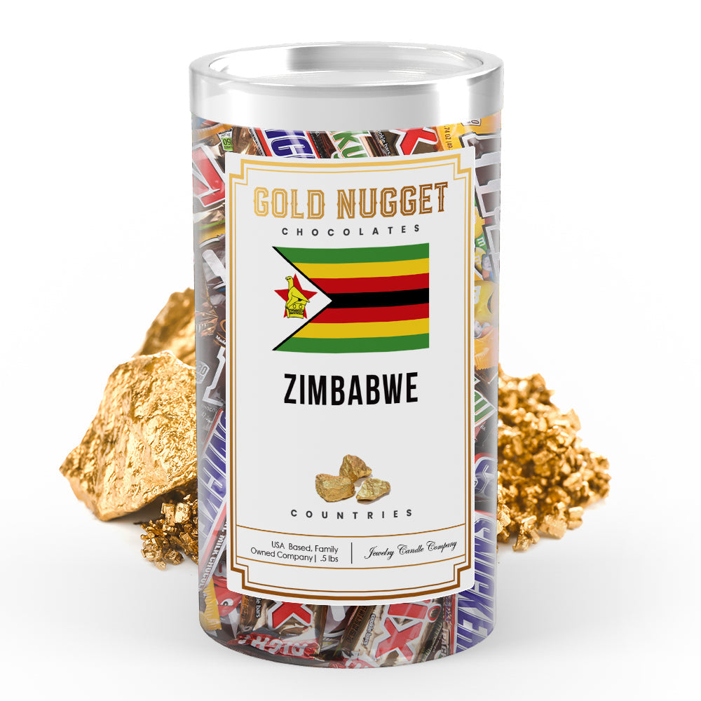 Zimbabwe Countries Gold Nugget Chocolates
