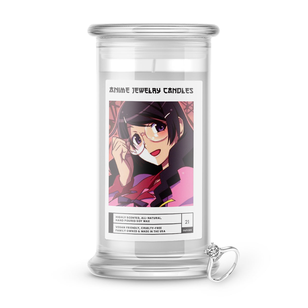 Hanekawa, Tsubasa | Anime Jewelry Candles