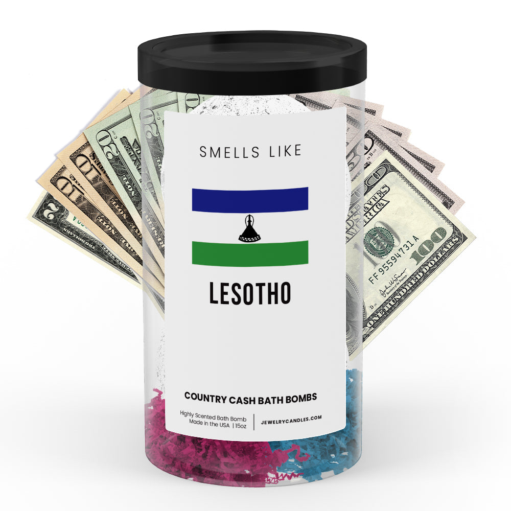 Smells Like Lesotho Country Cash Bath Bombs
