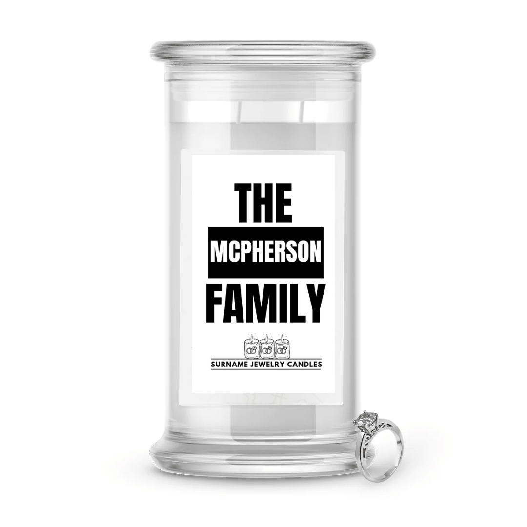 The Mcpherson Family | Surname Jewelry Candles
