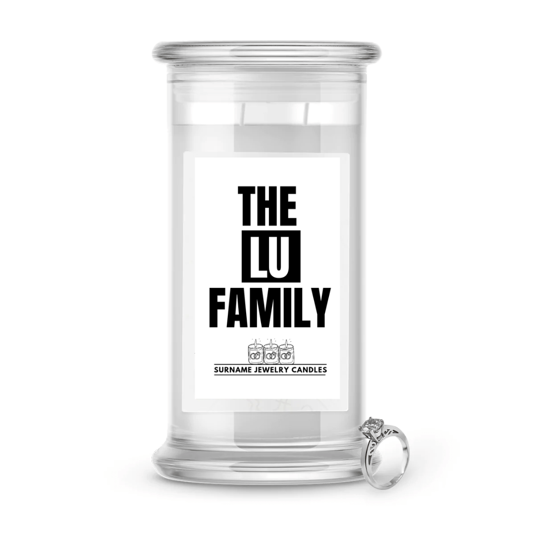 The LU Family | Surname Jewelry Candles