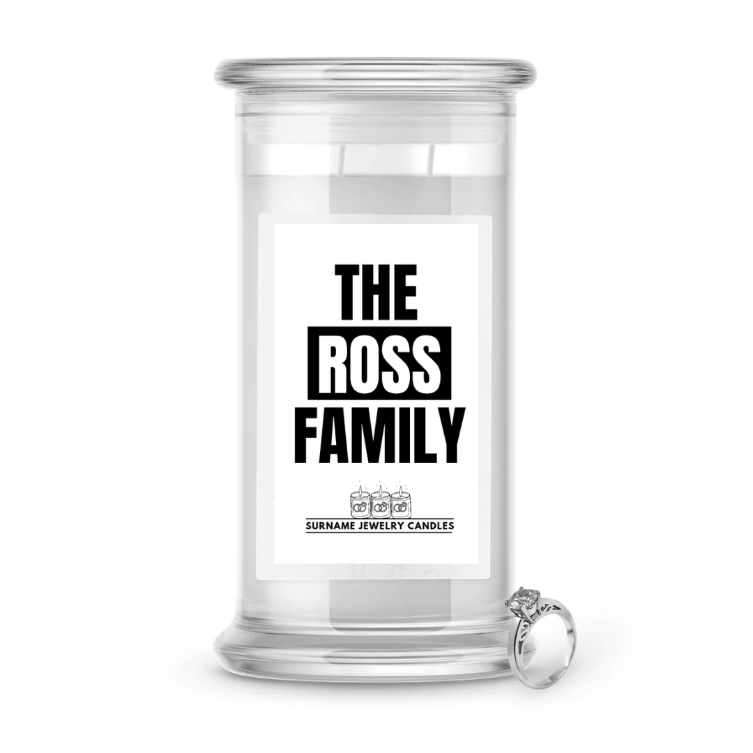 The Ross Family | Surname Jewelry Candles