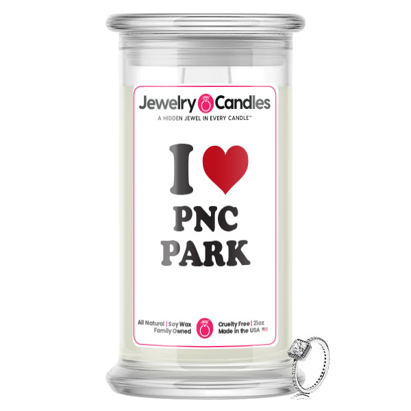 I Love PNC PARK Landmark Jewelry Candles