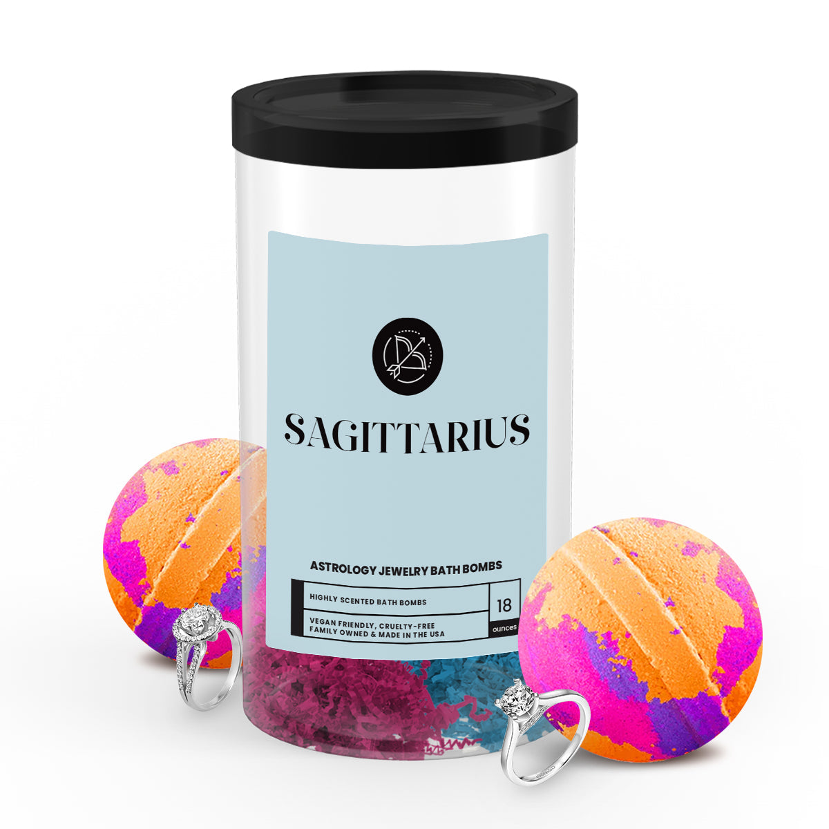 Sagittarius Astrology Jewelry Bath Bombs