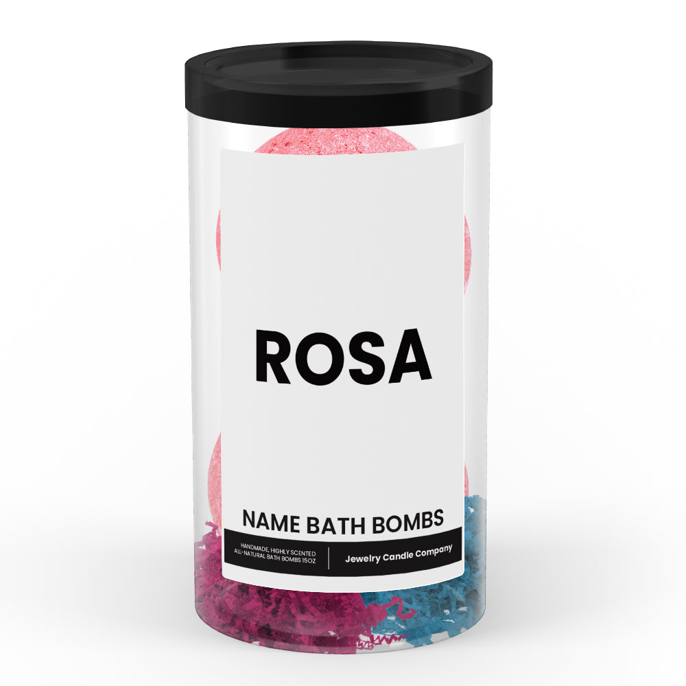 ROSA Name Bath Bomb Tube